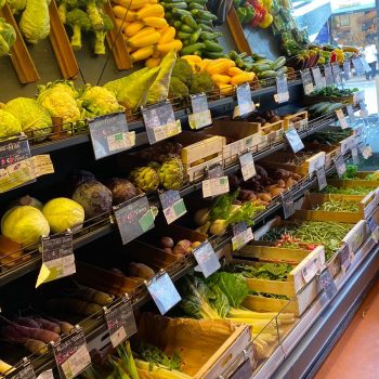 La distribution des fruits et légumes bio
