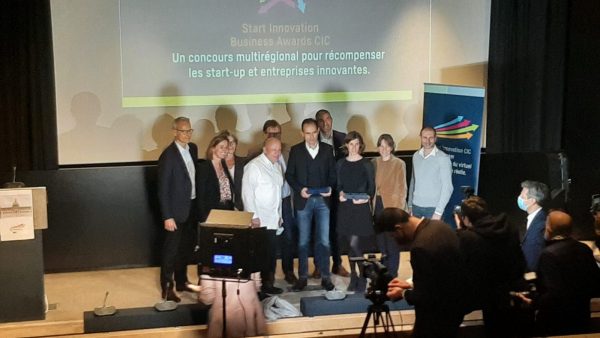 Jury et lauréats, dont NeoFarm, du concours Start Innovation Business Awards CIC. 